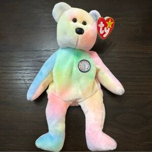 TY Beanie Baby - B.B. Bear - Stuffed Animal Toy